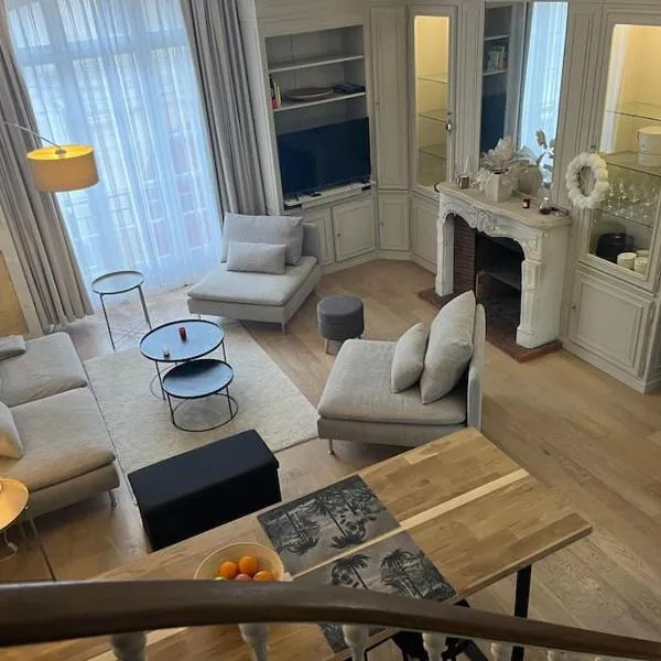 Centre Maison appartement 100 m de la plage 150 m du port，位于莱萨布勒-多洛讷的酒店