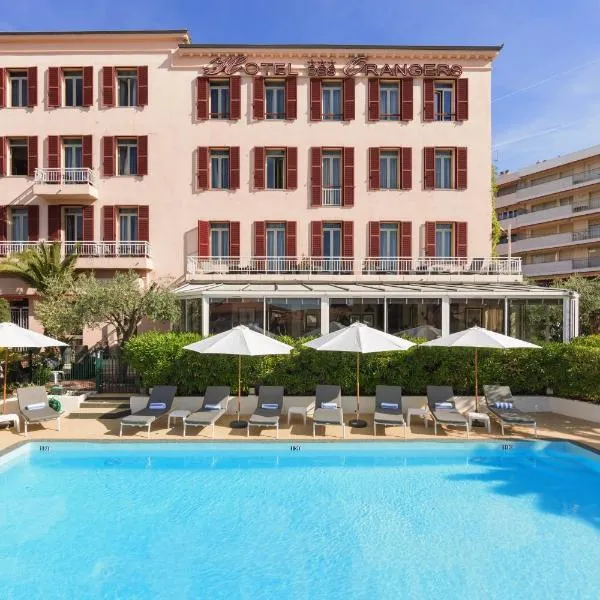 The Originals Boutique, Hôtel des Orangers, Cannes (Inter-Hotel)，位于La Napoule-Plage的酒店