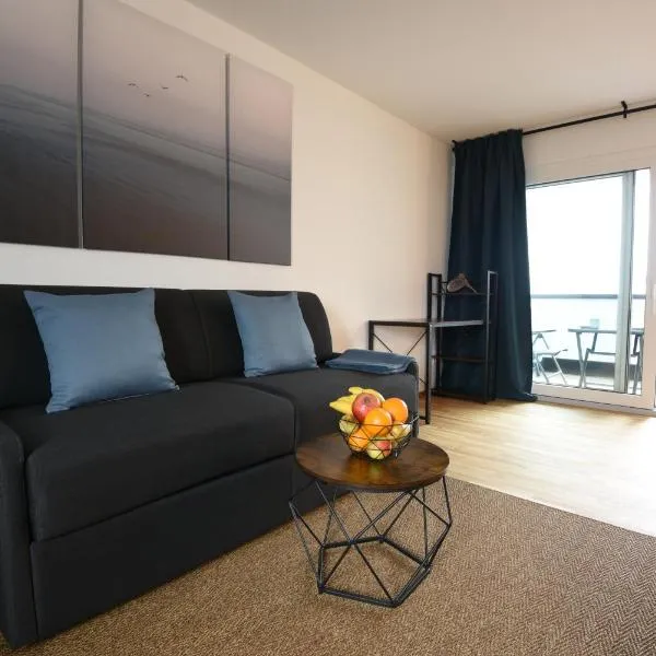 InHomeVision Neubau, Design, Balkon, Barrierefrei, WLAN，位于马尔克格勒宁根的酒店