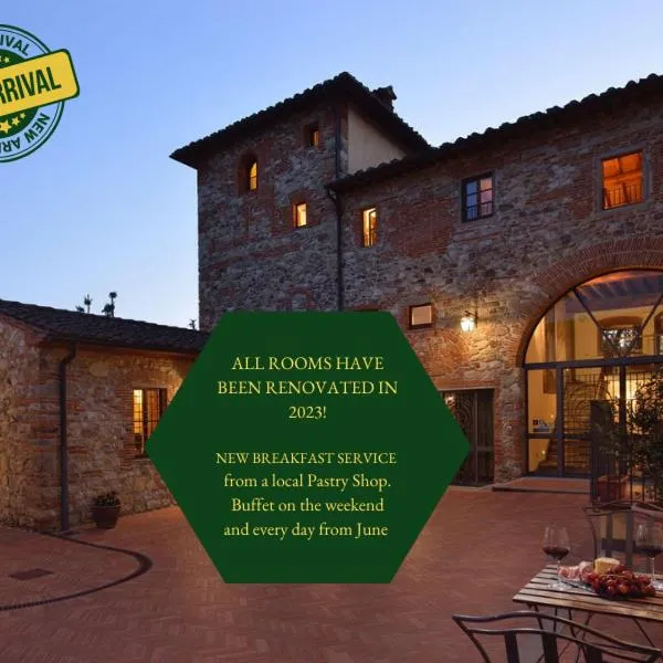 Borgo Antico Casalbosco Holiday Home & Winery，位于Santomato 的酒店