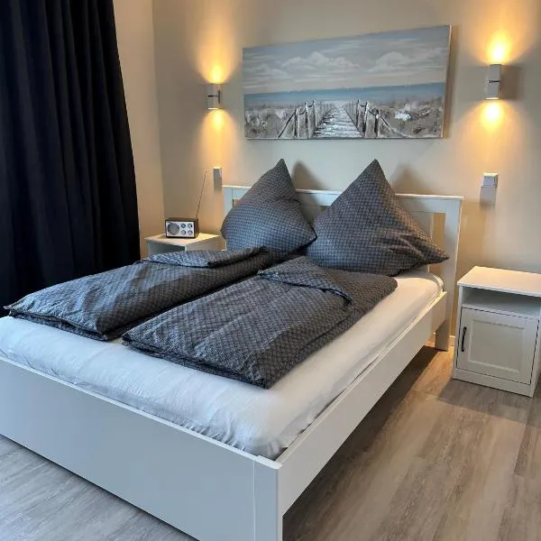 Traumhafte Ferienwohnung "Seeperle" in Cuxhaven - Duhnen mit Teilseeblick in 1A Lage，位于库克斯港的酒店