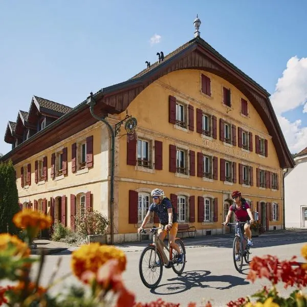 Hôtel de l'Aigle，位于La Brévine的酒店