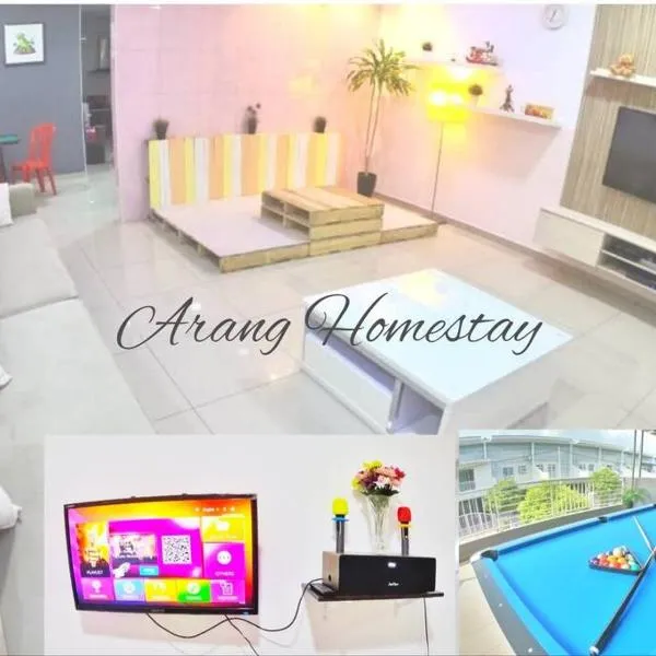 Arang Homestay14pax 4room(BBQ)(Kbox)Near to Beach，位于波德申的酒店