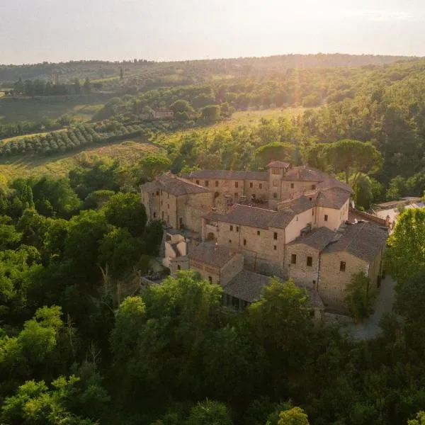 Castel Monastero - The Leading Hotels of the World，位于Palazzuolo的酒店