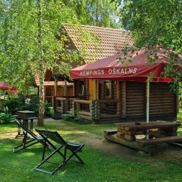 Camping Oskalns，位于Auciems的酒店