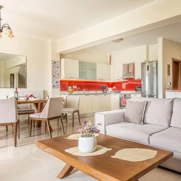 Luxury Maisonette near the Beach，位于Gázion的酒店