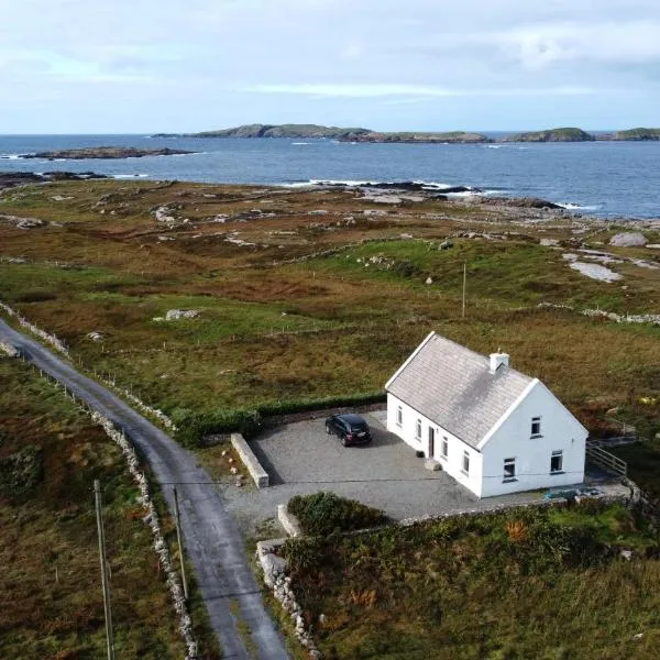 Lands End Cottage - Connemara，位于Aughrus More的酒店