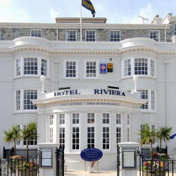 里维埃拉酒店，位于Salcombe Regis的酒店