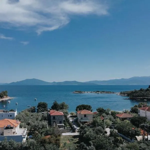 Olga's Home(Σπίτι με θέα δίπλα στην θάλασσα)，位于Kritharia的酒店