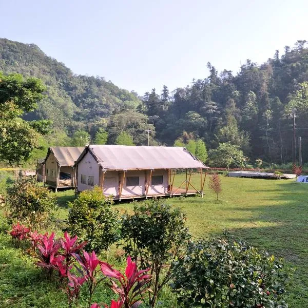 旅人山泉农场，位于北埔的酒店
