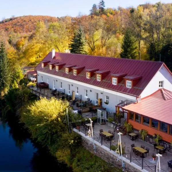 Penzión Windšachta，位于斯提亚夫尼茲科巴內的酒店