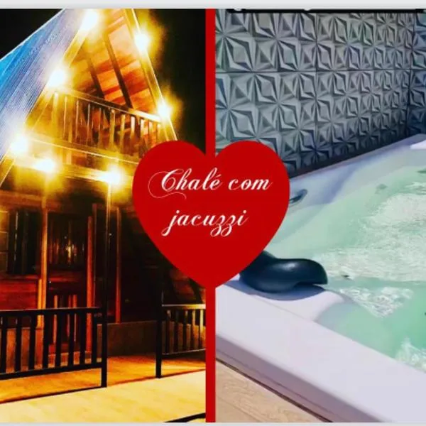 Chalé Na coruja com SPA jacuzzi 7,5km centro Águas com CORTESIA，位于蒙蒂锡昂的酒店