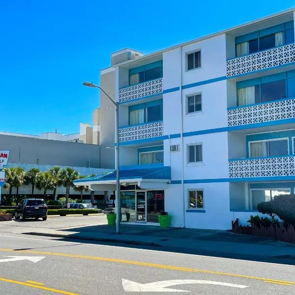 Polynesian Oceanfront Hotel，位于默特尔比奇的酒店