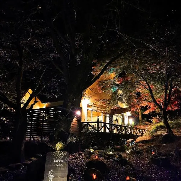 星空に包まれる 森の隠れ家　Amrita Lodge ~stay & retreat~，位于Magata的酒店