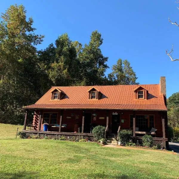 Log Cabin in the Field，位于亨廷顿的酒店
