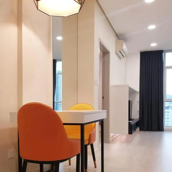 Charming Studio 1BR 1LR Condo Georgetown 魅力一室一厅套房，位于乔治市的酒店