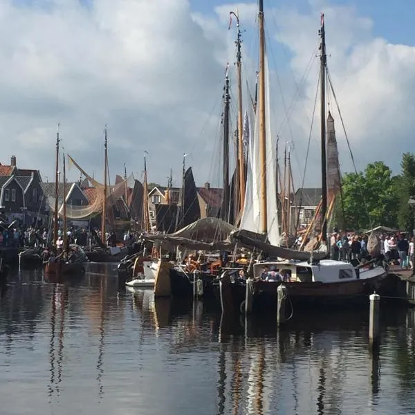 Holiday in Spakenburg t Afferhuus，位于哈尔德韦克的酒店