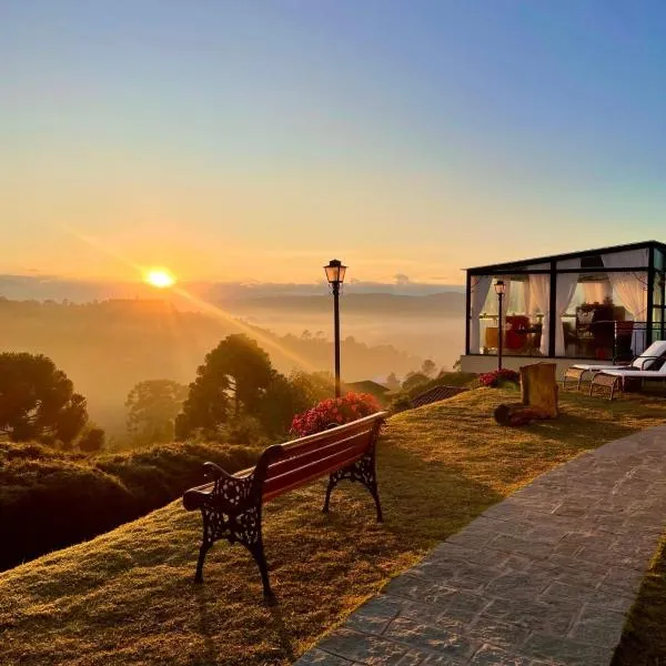 Pousada Ville Le Mont - Campos do Jordao，位于坎波斯杜若尔当的酒店