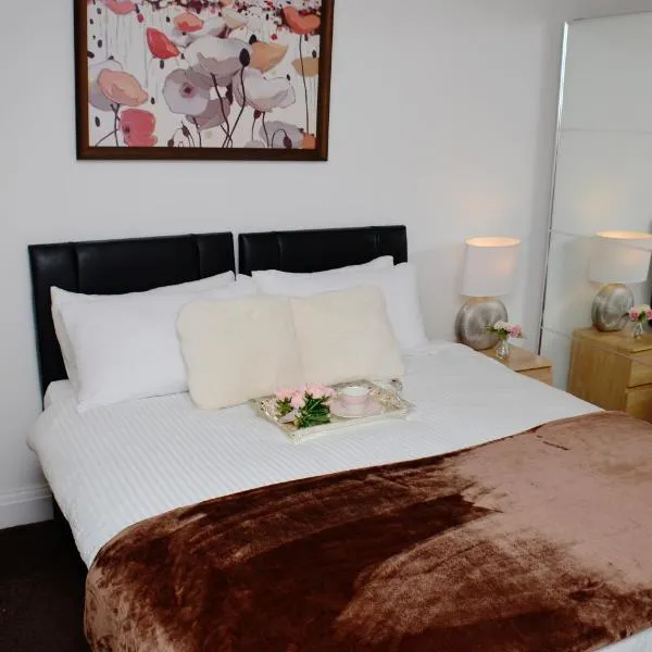 29EW Dreams Unlimited Serviced Accommodation- Staines - Heathrow，位于斯坦维尔的酒店