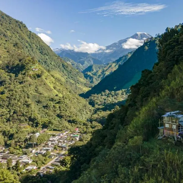 Cabaña Eco amigable en medio de la montaña.，位于Villa Restrepo的酒店