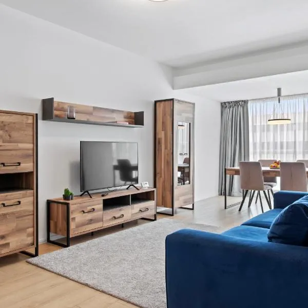 Atria Urban Gateway, 2BR Condo + Pool，位于布加勒斯特的酒店