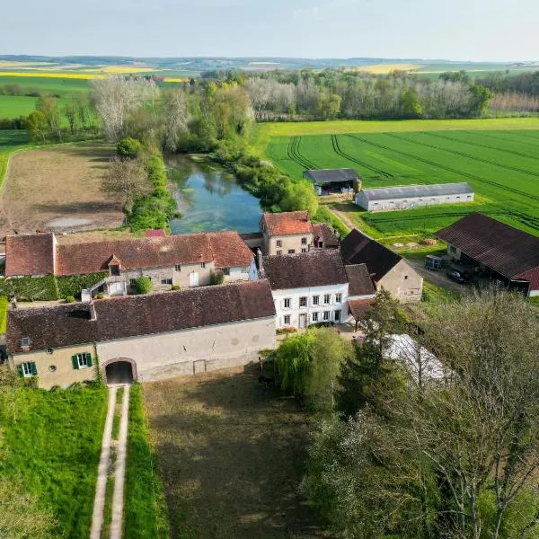 Le Moulin Neuf，位于圣夫洛朗坦的酒店