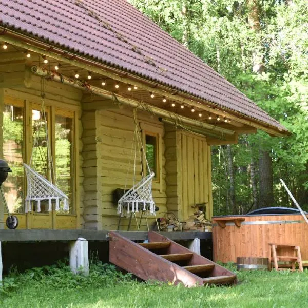 Quiet Log House, Vaikne palkmaja, Kevadekuulutaja, Harbinger of spring，位于Kivilõppe的酒店