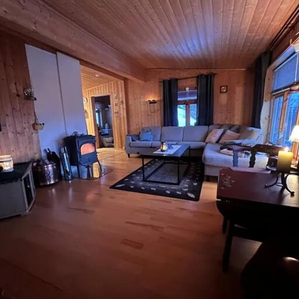 Cozy and spacious cabin，位于Oldervik的酒店