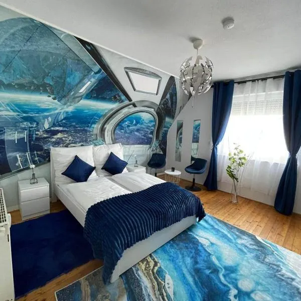 Barbarosa 3 Zimmer Rüsselsheim Baucheim 105qm，位于Bauschheim的酒店