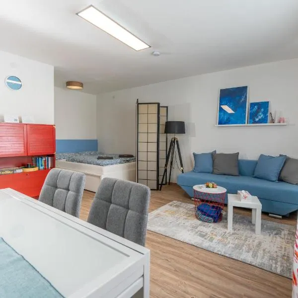 #4 modern & comfortable apartment，位于梅明根的酒店