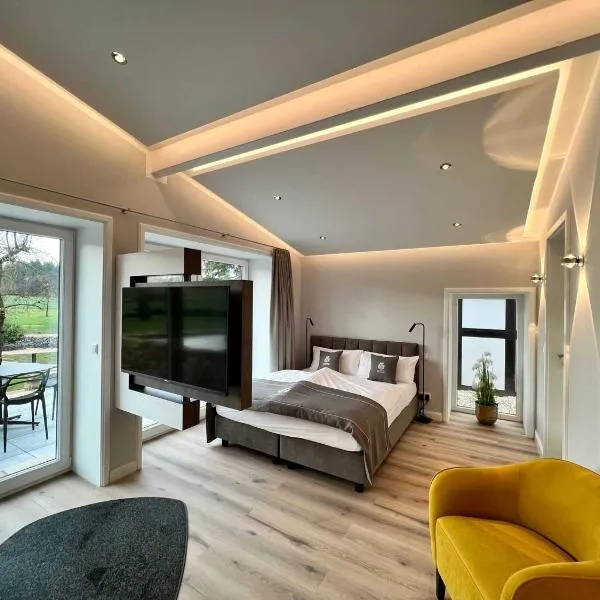 DRIEHOF LandGut & Residenz LifeStyle-Comfort Apt 7，位于泰克伦堡的酒店