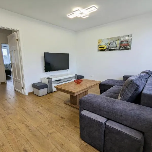 Lovely 2-bedroom flat in the heart of Druskininkai，位于德鲁斯基宁凯的酒店