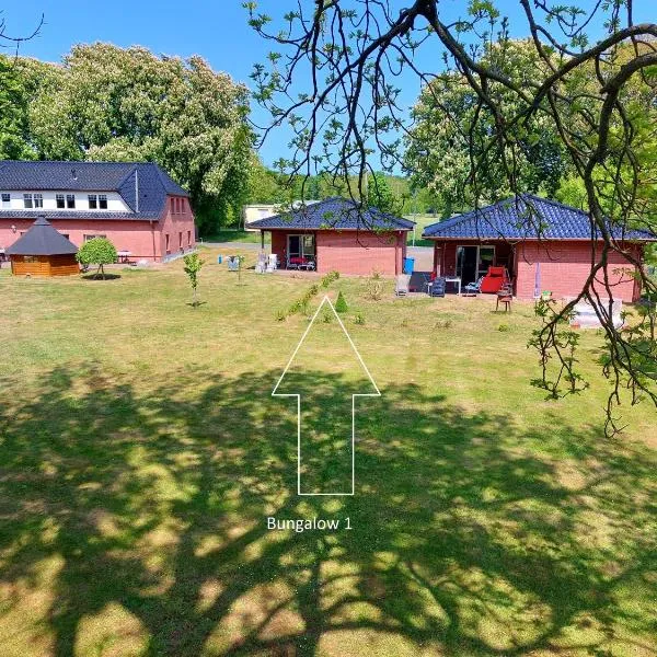 Rügen Schaprode Bungalow - barrierefrei - kleine Hunde auf Anfrage willkommen，位于沙普罗德的酒店