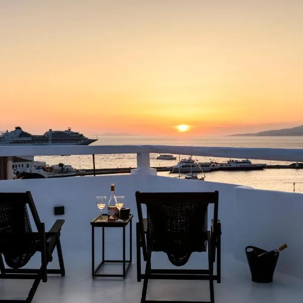She Mykonos - The Residency，位于米克诺斯城的酒店