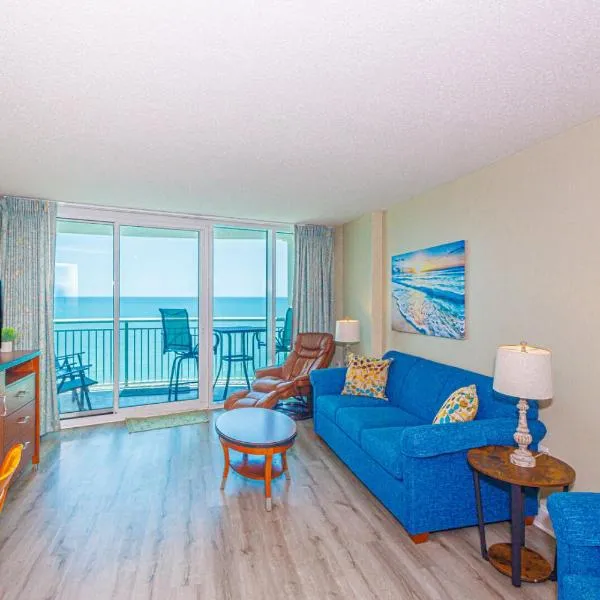 Direct Oceanfront Condo-Sandy Beach Resort 1610- Sleeps 6!，位于康威的酒店