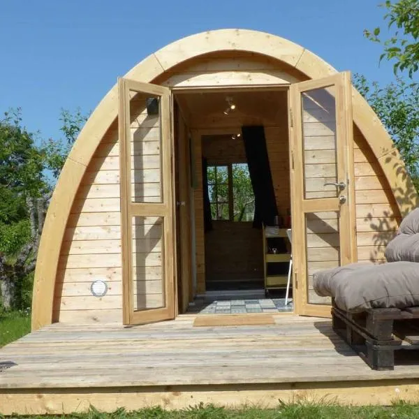 B2B Campingpods Volkach，位于福尔卡赫的酒店