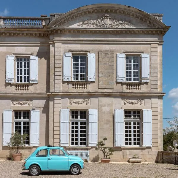 Château Marcellus，位于Lamothe-Landerron的酒店