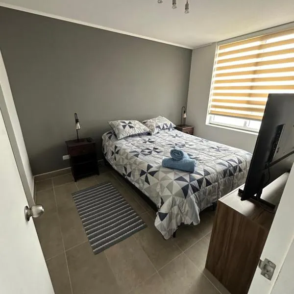 Hermoso departamento full equipado centro de Temuco，位于特木科的酒店