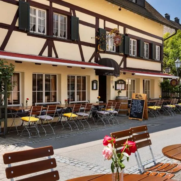 Hotel Sonnenstube Hagnau，位于哈格瑙的酒店