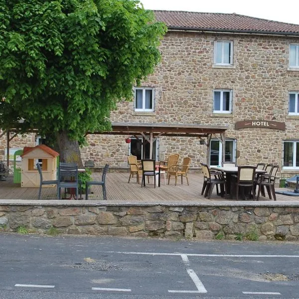 旅游者酒店，位于Roche-en-Régnier的酒店