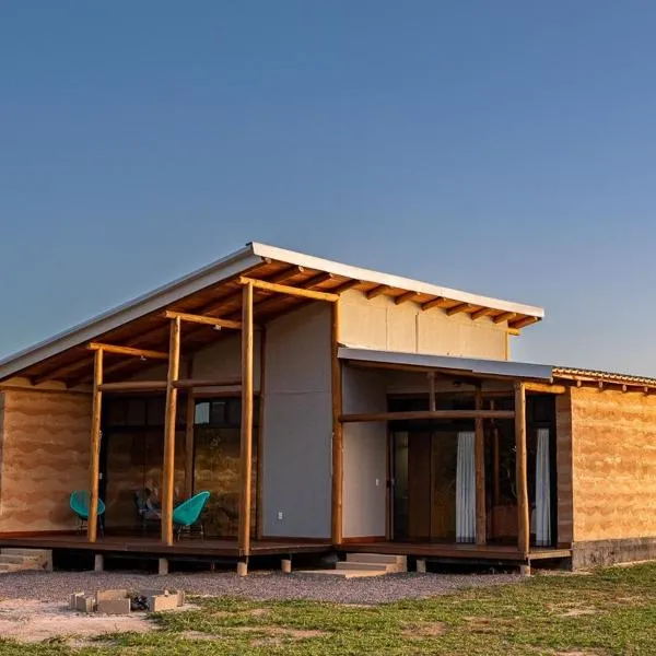 Villa Taipas - Chalé Iepê，位于卡瓦坎特的酒店