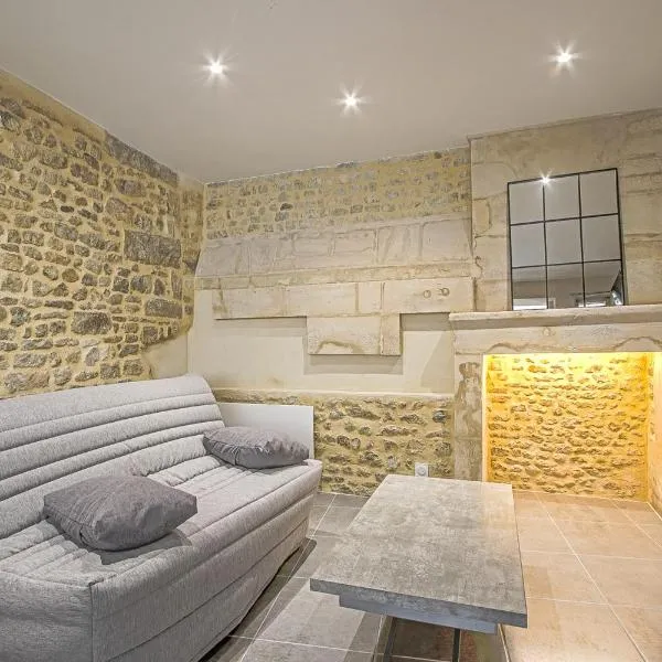 La cour des teinturiers，位于贝叶的酒店