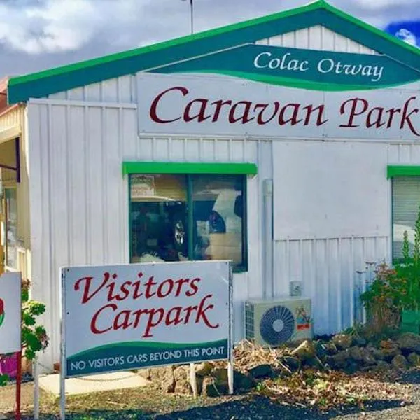 Colac Otway Caravan & Cabin Park，位于Alvie的酒店