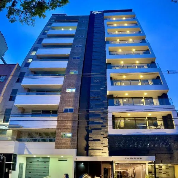 Apartamentos Gema Lujosos en Laureles，位于麦德林的酒店