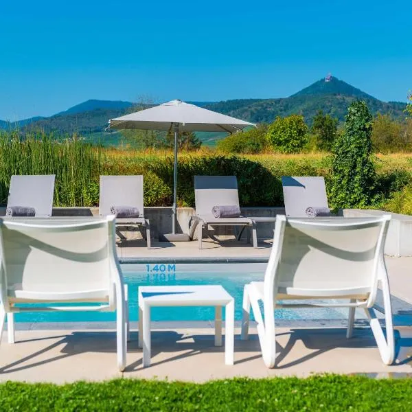 Best Western Plus Hotel Restaurant Les Humanistes proche Route des Vins，位于塞莱斯塔的酒店