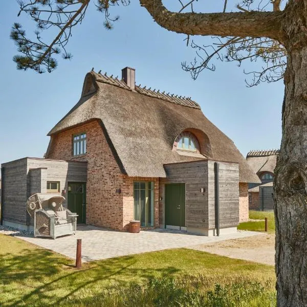 Reetdorf Geltinger Birk Künstlerkate Sandkoppel，位于Nieby的酒店