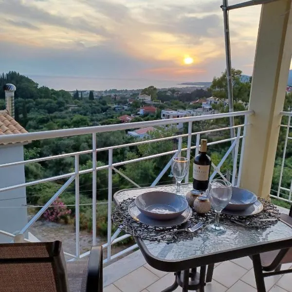 IL TRAMONTO APARTMENTs 2，位于ΚΑΝΑΛΙ ΠΡΕΒΕΖΑΣ的酒店