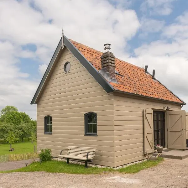 Vrijstaand huisje, dichtbij Kinderdijk，位于Oud-Alblas的酒店