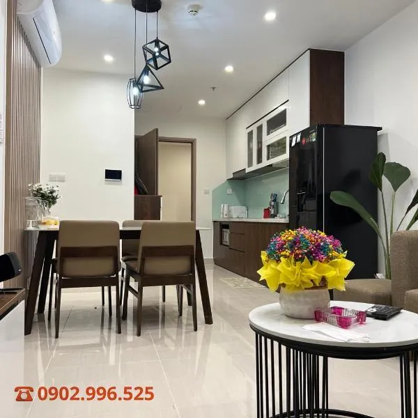Luxury Apartment-Vinhomes Grand Park Quận 9-Bống Homestay，位于Long Bình的酒店