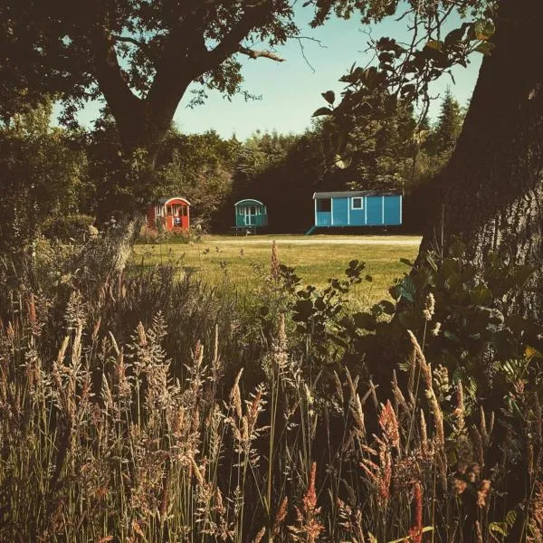 Pipowagens bij Pannenkoekenrestaurant & Camping De Koppenjan 'Een uniek verblijf met kinderspeelboerderij'，位于奥拉涅沃德的酒店